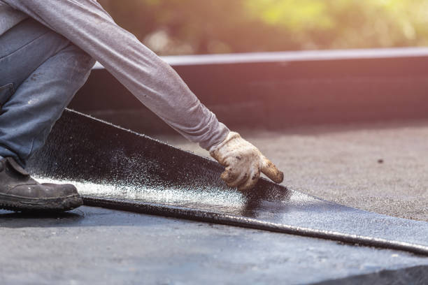 Professional Crawl Space Encapsulation technician working in Hanover, MI